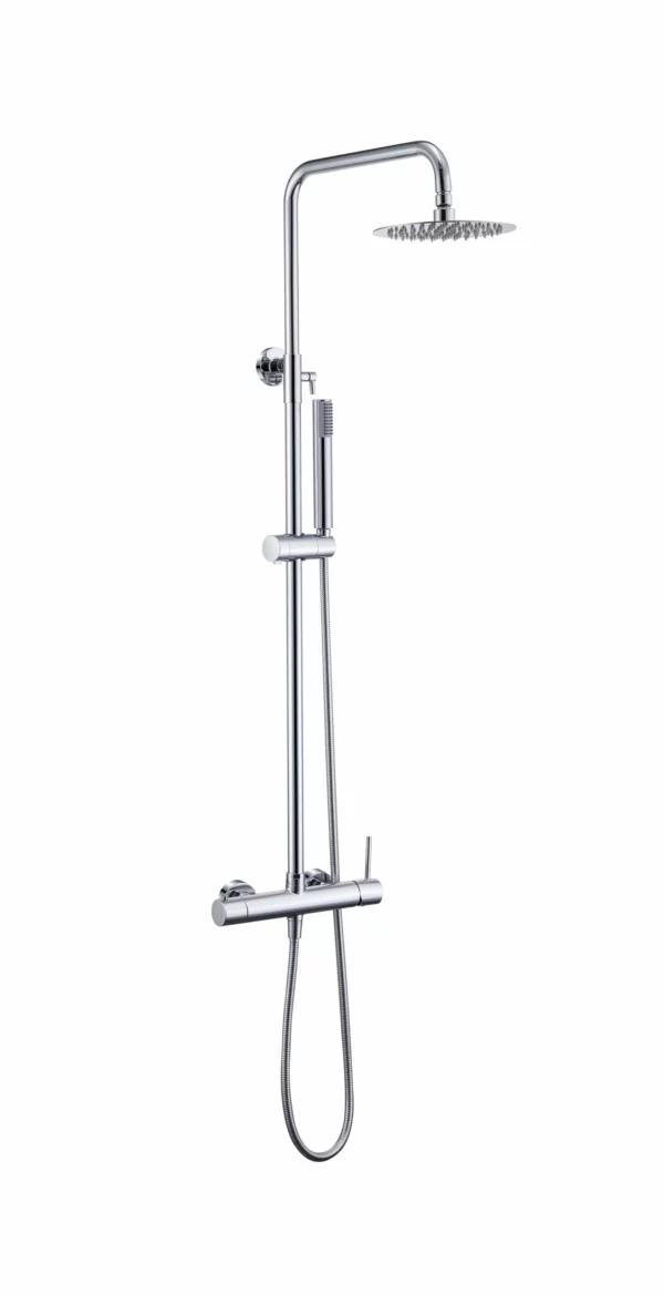 Set doccia monocomando IMEX Monza cromo