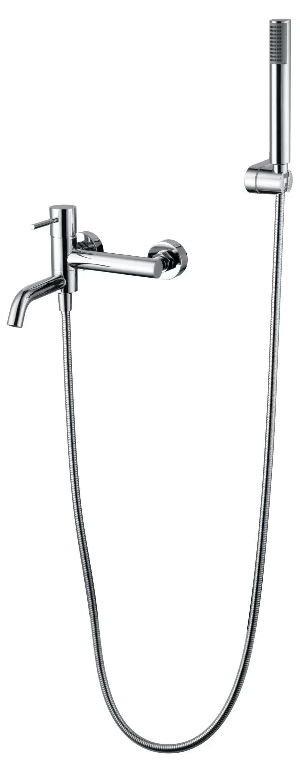 Kit vasca/doccia monocomando IMEX Monza cromo