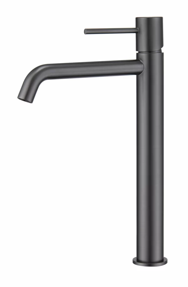 Miscelatore lavabo alto IMEX Monza Black Gun Metal