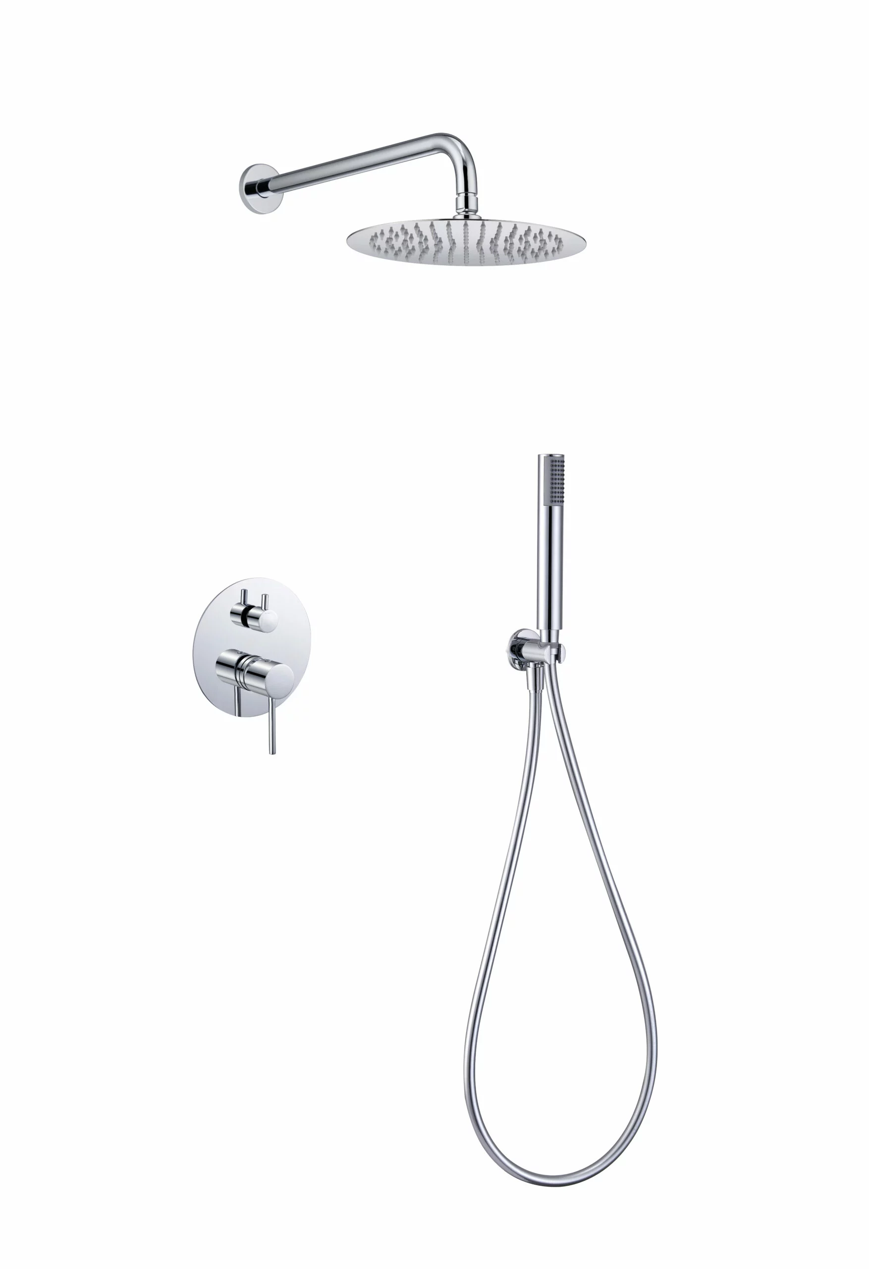 Set doccia monocomando da incasso IMEX Monza cromo
